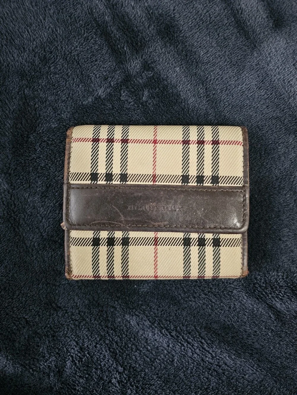 Burberry Tri Fold Wallet 100% Authentic